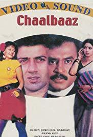 Chaalbaaz (1989) movie poster