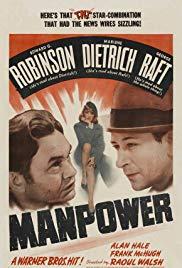 Manpower (1941) movie poster