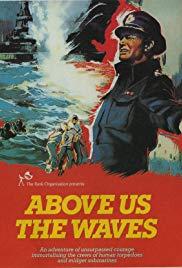 Above Us the Waves (1955) movie poster