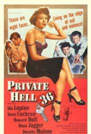Private Hell 36 (1954) movie poster
