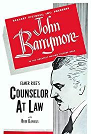 Counsellor at Law (1933) movie poster
