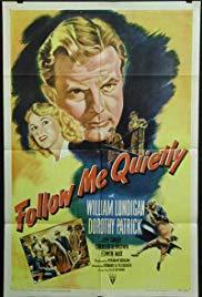 Follow Me Quietly (1949) movie poster