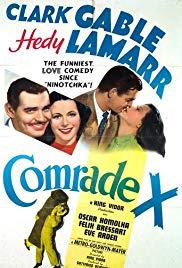 Comrade X (1940) movie poster