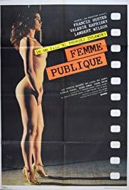 La femme publique (1984) movie poster