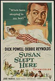 Susan Slept Here (1954) movie poster