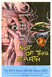 Not of This Earth (1957) movie poster