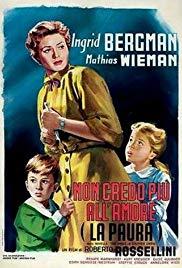 Fear (1954) movie poster