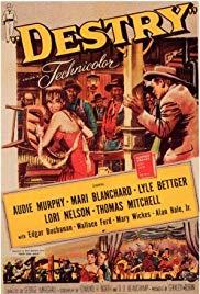 Destry (1954) movie poster