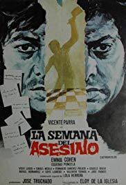 La semana del asesino (1972) movie poster