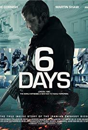 6 Days (2017) movie poster