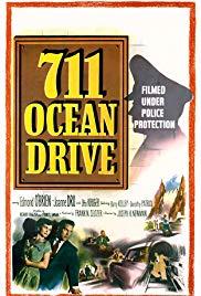 711 Ocean Drive (1950) movie poster