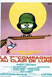 La 7eme compagnie au clair de lune (1977) movie poster