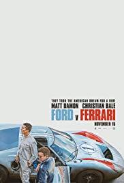 Ford v Ferrari (2019) movie poster