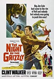 The Night of the Grizzly (1966) movie poster