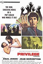 Privilege (1967) movie poster