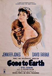 Gone to Earth (1950) movie poster