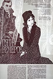 Five Evenings (1979) movie poster