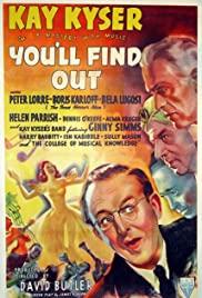 You'll Find Out (1940) movie poster