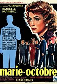 Marie-Octobre (1959) movie poster