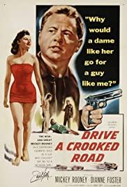 Drive a Crooked Road (1954) movie poster