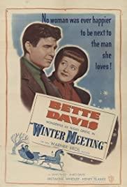 Winter Meeting (1948) movie poster