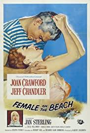 Female on the Beach (1955) movie poster